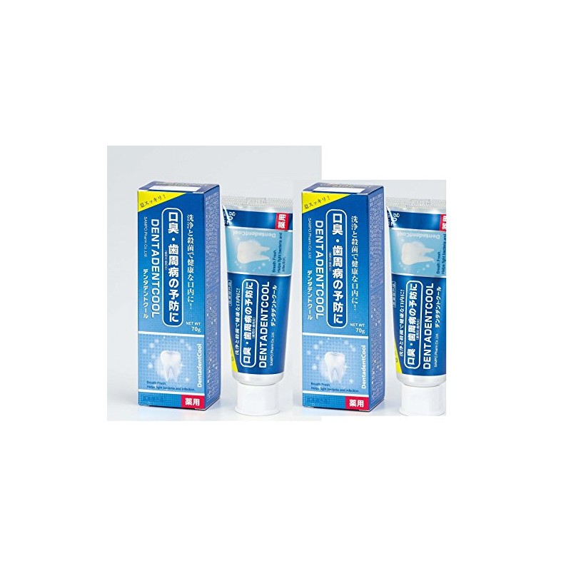 Denta Cool 2.5 oz (70 g) Pack of 2