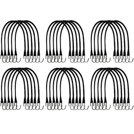 RAParts Set of Thirty (30) Natural Rubber 21" Bungee Tire Chain Truck Trailer Tie Down Cord Strap