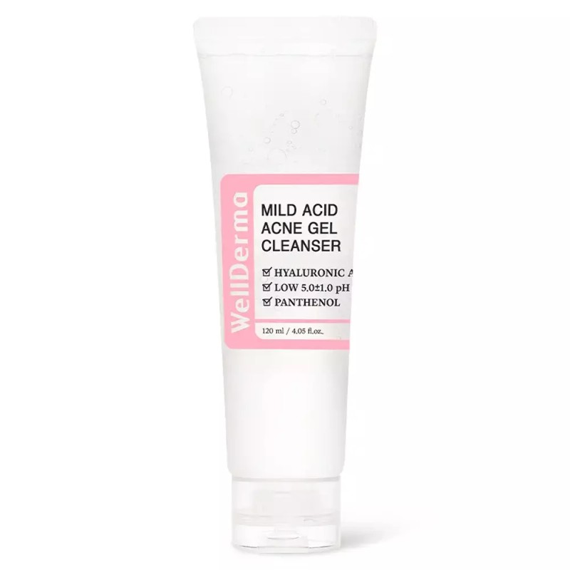 Welldema 웰더마 지플러스 약산성 마일드 에시드 아크네 젤 클렌저 120ml