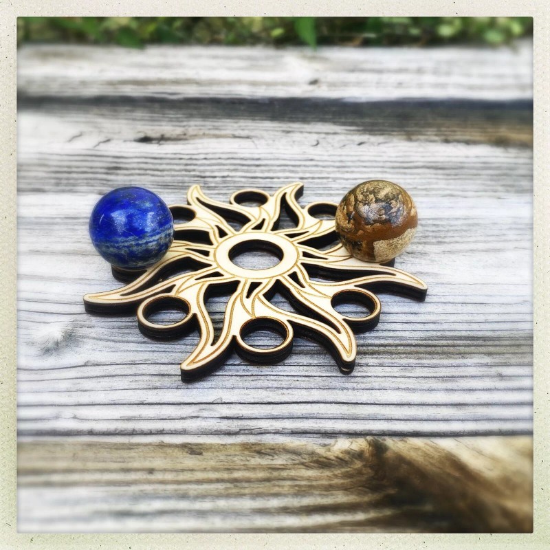 Sun Multi sphere holder display stand