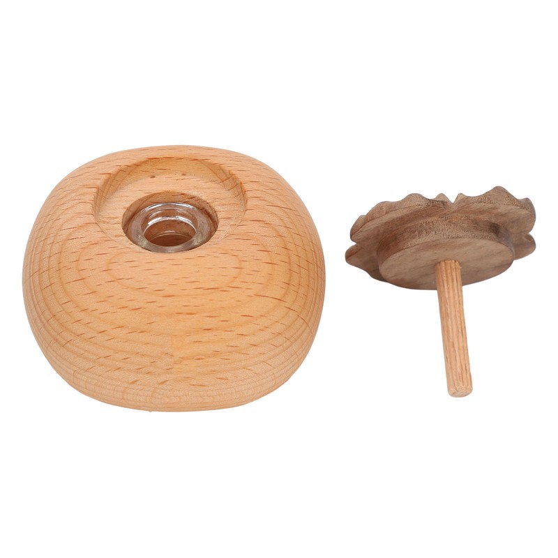 Essential Oil Aroma Diffuser Beech Wood Portable Improve Sleep Diffusion