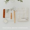 Beautiful Linen Bread Bag Set and Proofing Cover For Homemade