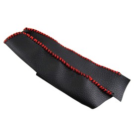 BRIGHTZ INT-ETC-197 Active Truck HA6 HA7 Sidebrake Steering Wheel Cover, Red Stitching, Parking Brake, Handbrake Grip, HA A6, A7, 6, 7, Acti, Truck, Acti Truck, Acti 34112