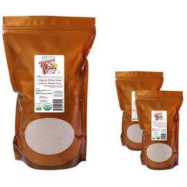 Organic Stone Ground Whole Wheat Einkorn Flour - 2lbs (Pack of 3)