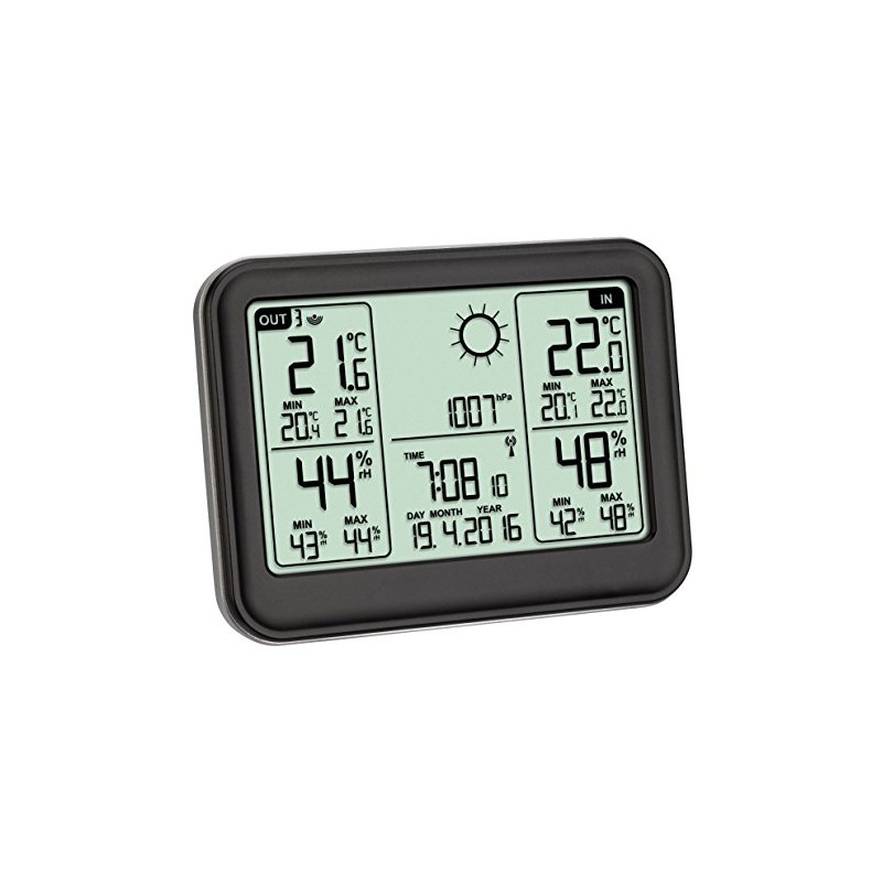 TFA Dostmann MEMO Wireless Weather Station Cat No. 35.1141.01 Clear