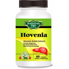 Nature's Opt Hovenia Dulcis Extract, Helps Pre and Post Drinking Recover, Relieve Hangovers