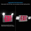TORCHSTAR Red LED Exit Sign with Emergency Lights, UL 924,