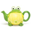 Adorable Toby the Toad/Frog Teapot For Kitchen Decor, Green, 32