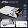 AC to DC 12V 125A 1500W Power Supply,120V to 12v