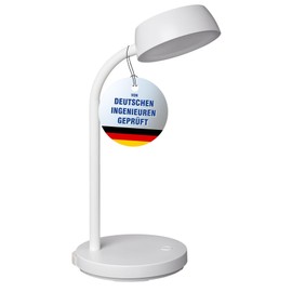 Maul Maul Schreibtischlampe LED MAULabby | Kleine Schreibtischlampe mit Standfu? | Moderne Tischlampe fr Schreibtisch, Bro | Flexible LED Lampe mit 3000K warmwei?em LED Licht | Wei?