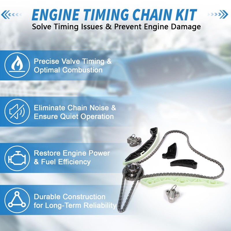 Engine Timing Chain Kit Fit for 2007-2018 Dodge Journey Avenger