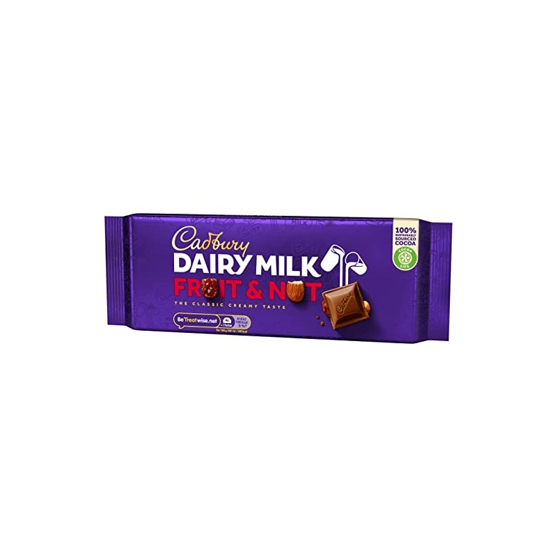 Cadbury Dairy Milk Fruit & Nut Bar, 180g