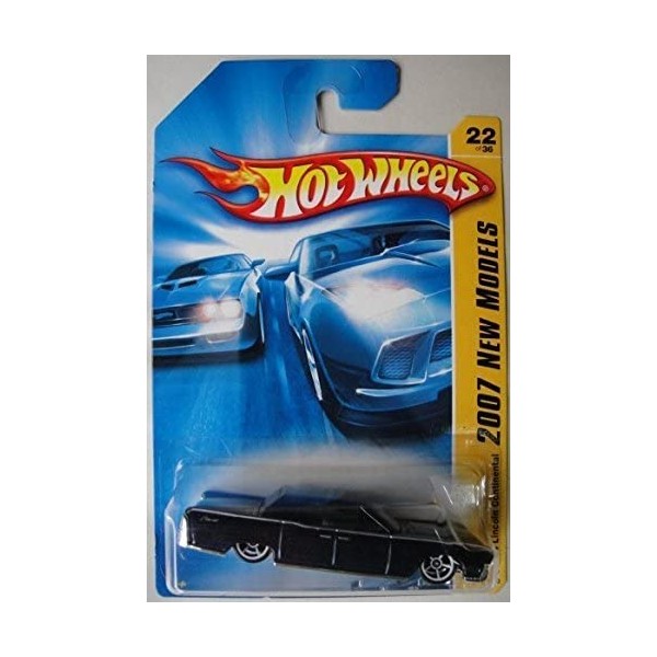 Hot Wheels 2007 New Models Blue '64 Lincoln Continental 22/36