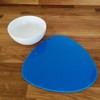 Pebble Placemat Set - Gloss Light Pink 2 Placemats Standard