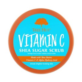 TREE HUT, Vitamin C Shea Sugar Scrub, Exfoliante Corporal de Azúcar Natural con Manteca de Karité y Vitamina C, Exfolia e Hidrata la Piel, 510 gramos