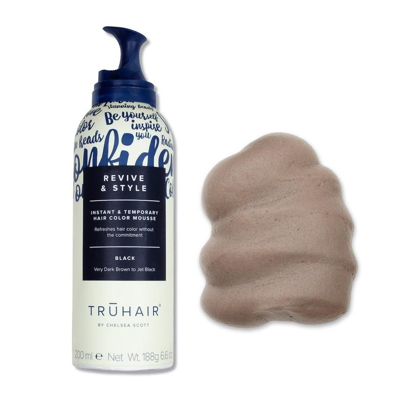 TRUHAIR Revive & Style Color Mousse - Color: Dark Brown