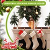 Beeveer 2 Pcs Christmas Tree Stocking Holder for Mantle Fireplace,