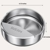 Serlife Soup Spoon Tray, Cooking Spoon Rest 304 SUS Spoon