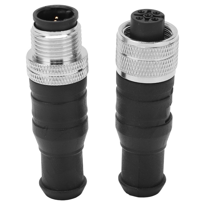 Pair for NMEA2000 Male Female Terminator Resistor 5Pin M12 Thread