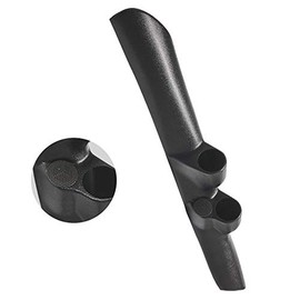 GlowShift Black Full Size Dual Pillar Gauge Pod Compatible with Dodge Ram Cummins 1500 2500 3500 1998-2002 - Factory A-Pillar Speaker Cutout - ABS Plastic - Mounts (2) 2-1/16" (52mm) Gauges