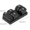 Twowinds - 4F0959851F Power Window Switch A3 A6 Q7