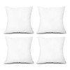 EDOW Throw Pillow Inserts, Set of 4 Lightweight Down Alternative