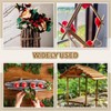 sourcing map 30Pcs 7.8" Natural Wood Log Sticks, 0.2" to