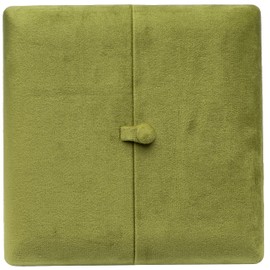 COWFEX Velvet Big Chunky Necklace Gift Box Showcase Jewelry Pearl Necklace Storage Case (Olive Green)