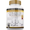 Citrato De Magnesio Premium 500mg 100 Capsulas