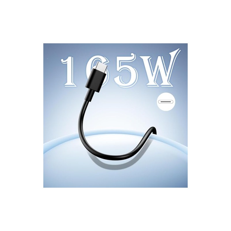 165W USB-c Laptop Charger for Dell Precision 5690,5680,5490,3580,3480 Latitude 7640,7340,5540