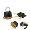 Topteng Padlock Pad Lock W/3 Keys Suitable for Caterpillar (CAT)
