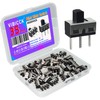 35PCS Micro Mini Slide Switch Toggle SPDT Switches 1p2t 2