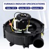 Hiorucet 0171M00001S Furnace Draft Inducer Motor Assembly Replacement for Goodman