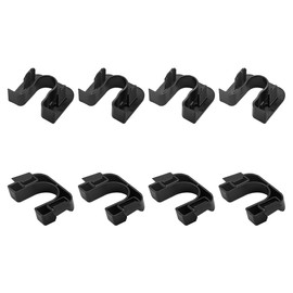 Alnicov 4pcs Car Parcel Shelf Clips Rear Parcel Shelf Fastening Bracket Clip Replacement Part Number 8A6146698AA