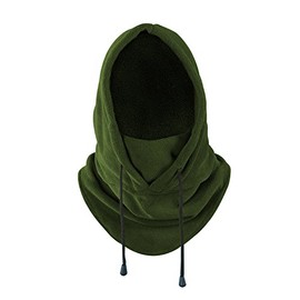 Super Z Outlet Balaclava Heavyweight Fleece Cold Weather Face Neck Mask (Green)