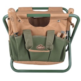 Esschert Design Canvas Tool Bag and Stool Carry-all