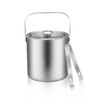LUCKYGOOBO Mini Ice Bucket Portable Double Wall Ice Bucket with