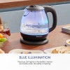 Elite Gourmet 1L Glass Electric Kettle Fast Boiling BPA Free