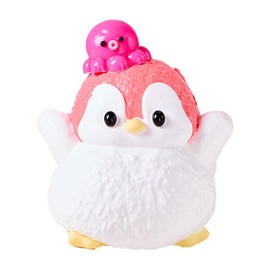 Cute Animals Taba Squishy Toys for Kids & Adults – Kawaii Stress Relief Fidget Sensory Toys, Soft Silicone Squeeze Gifts for Children, Teens, and Adults (Red Penguin)