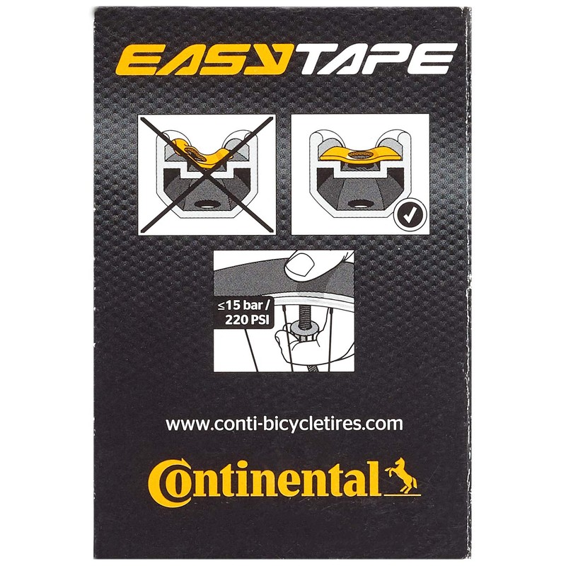 コンチネンタル(Continental) EasyTape HP RimStrip Set 220psi 700C 18mm-622 Pair リムストリップ