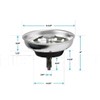 Pack 2 OXO Fleximati 4427- Colador para fregadero de cocina