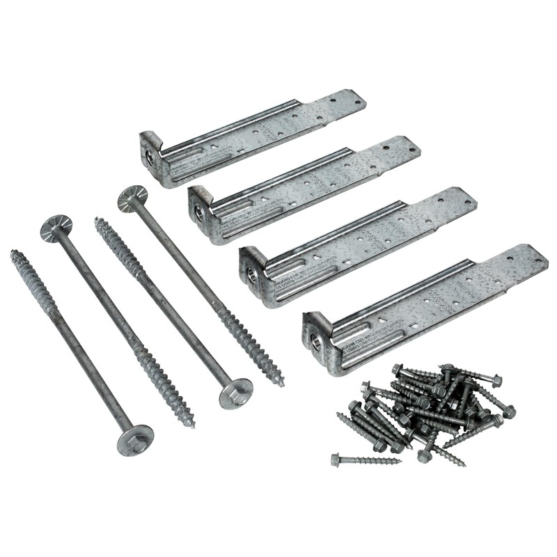 Simpson Strong-Tie DTT1Z-KT DTT1Z ZMAX Galvanized Deck Tension Tie Kit