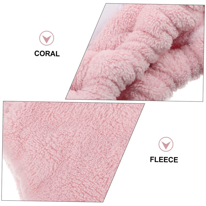 FRCOLOR Quick Dry Hair Towel Hat for Women Super Absorbent