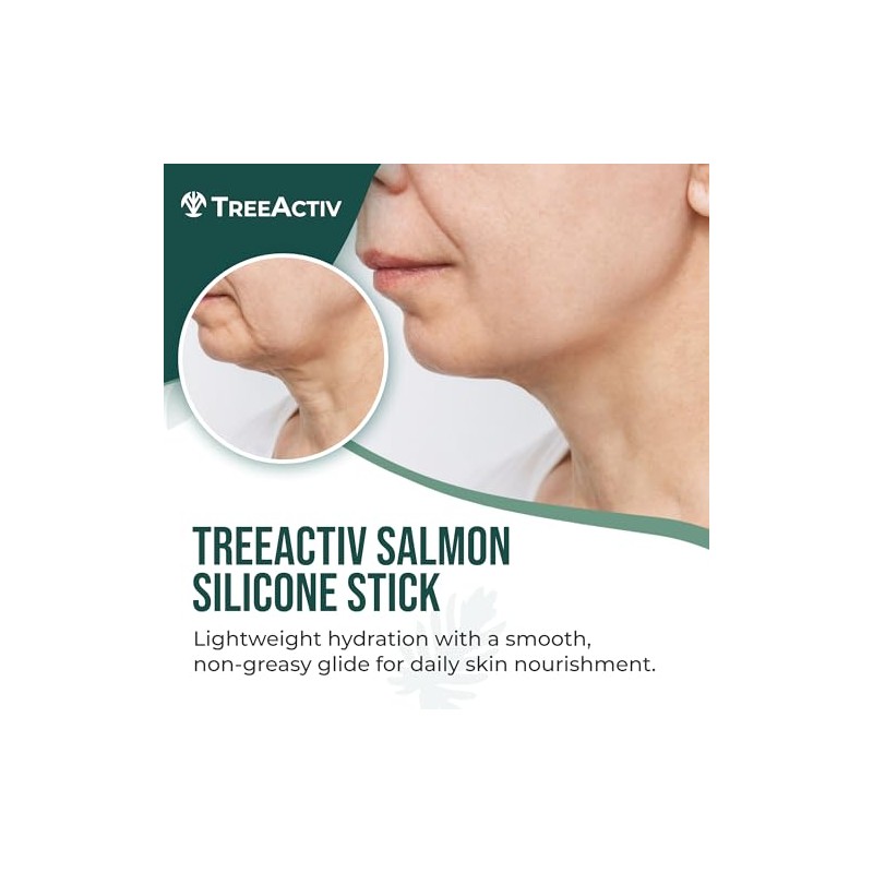 TreeActiv Silicone Scar Stick Lightweight Silicone Balm with Salmon PDRN,