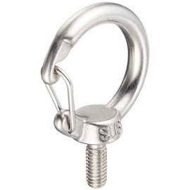 TRUSCO(トラスコ) ステンレス フックアイボルト ねじ径M6×1.0 TFIB-6