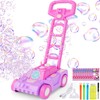 SHCKE Bubble Lawn Mower Bubble Machine for Toddlers 1-3,Rechargeable or