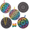 Baker Ross AW985 Rangoli Scratch Decorations, Arts and Crafts for