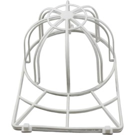 Percheros para Sombreros Baseball Cap Washer Hat Protector Anti-Deformation Protective Frame Washing Machine Tool Anti-Wrinkle Fit for Adult(White)