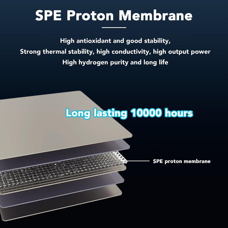 280ml Hydrogen Water Bottle Generator, SPE PEM Technology Hydrogen Water