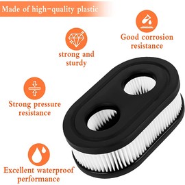Moritale Air Filter for Briggs & Stratton Viking Lawnmower Replacement Parts Engine Series 550E 550EX 675 Eco-Plus 575EX Series 798339 798452 593260 093000 09P0000 Engine 4247 5432 5432K (Pack of 1)